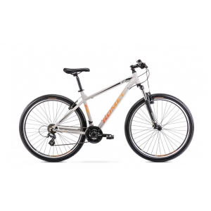 Rower górski Romet Rambler R9.0 2022 - szary-czarny-pomarańczowy