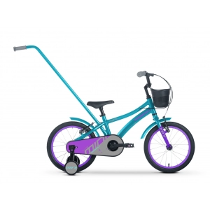 Rower dziecięcy Tabou Mini Alu Lite 16-2022 - turkusowy-fioletowy