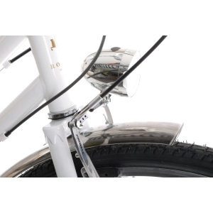Rower miejski Romet Vintage Eco D 2022 - biały 2