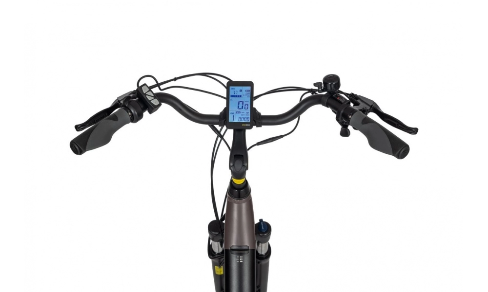 Rower trekkingowy elektryczny Ecobike X-City Coffee -19"-bateria 13AH