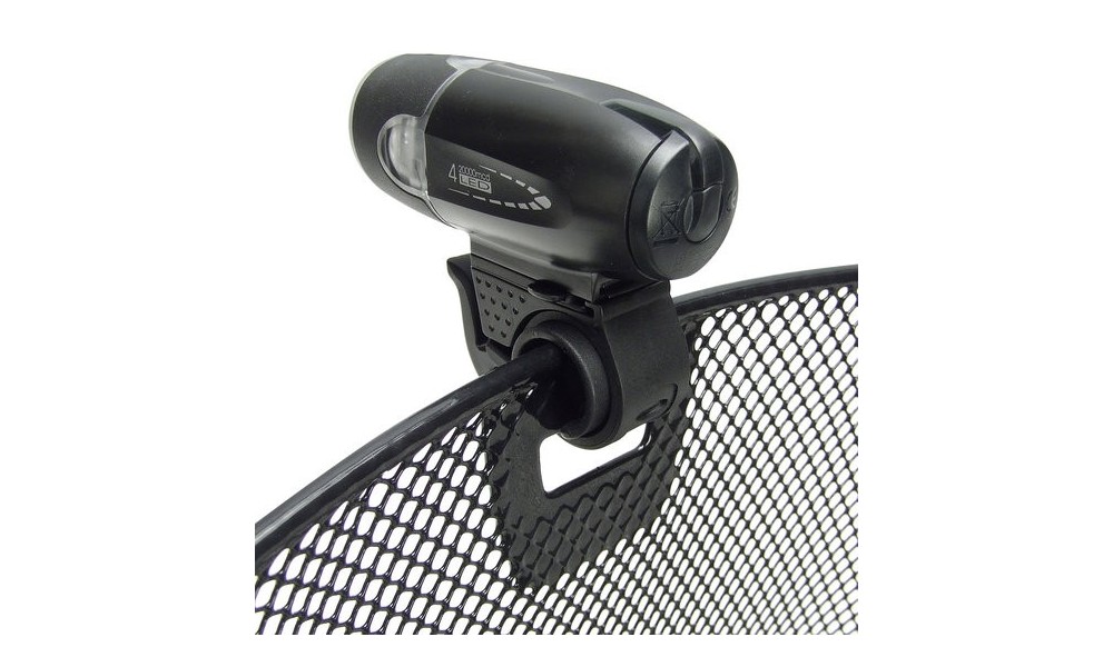 Koszyk rowerowy na przód Klickfix Uni czarny