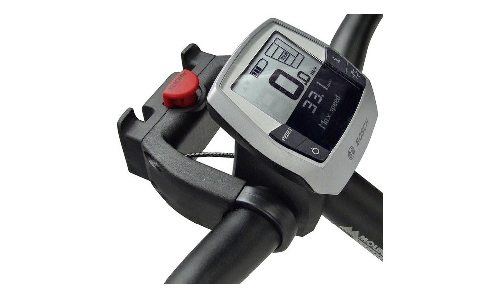 Adapter koszyka Klickfix na kierownicę, do rowerów elektrycznych
