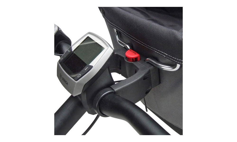 Adapter koszyka Klickfix na kierownicę, do rowerów elektrycznych