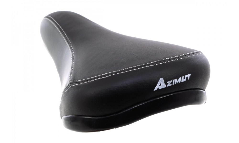 Siodło Azimut Youth BMX dziecięce 240x160mm czarno-szare