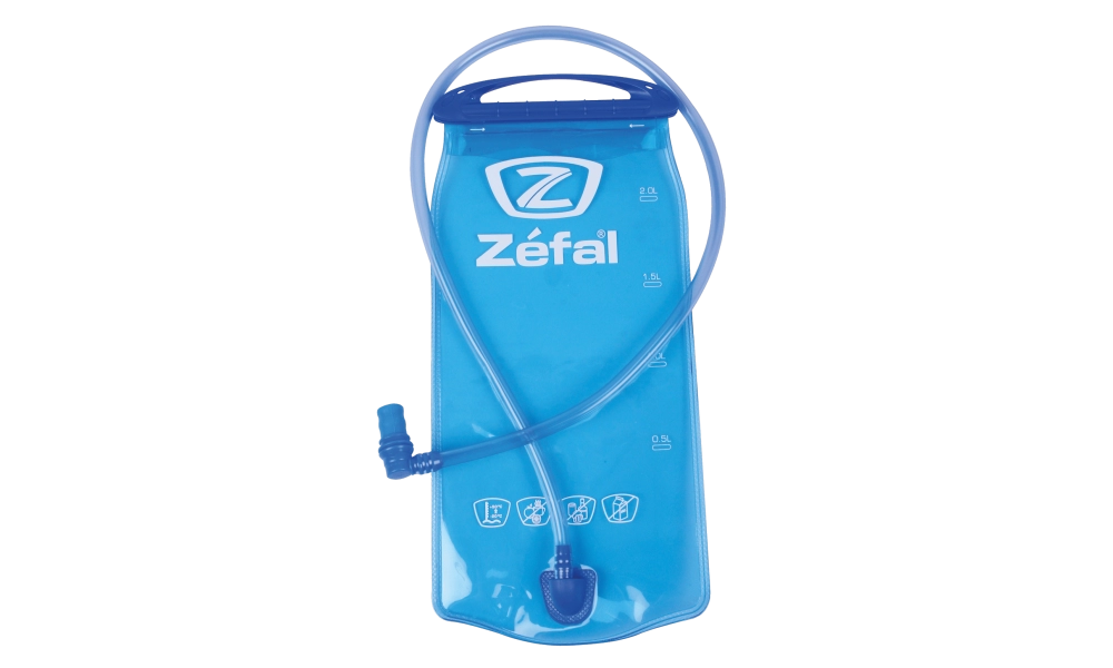 Buklak Zefal 2 liter niebieski nowa wersja