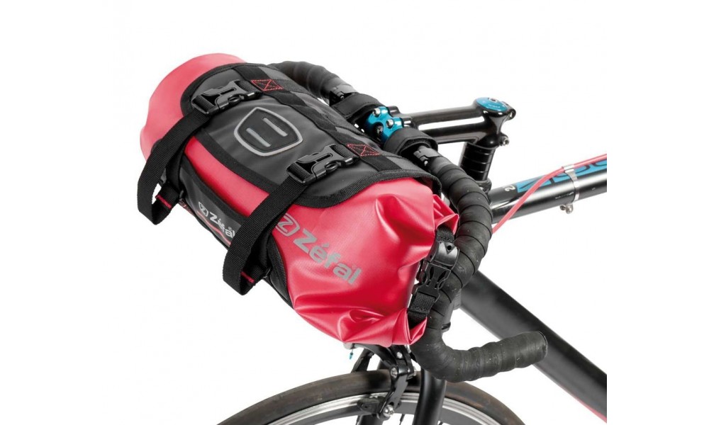 Torba na kierownice Zefal Z Adventure F10 czarno-czerwona