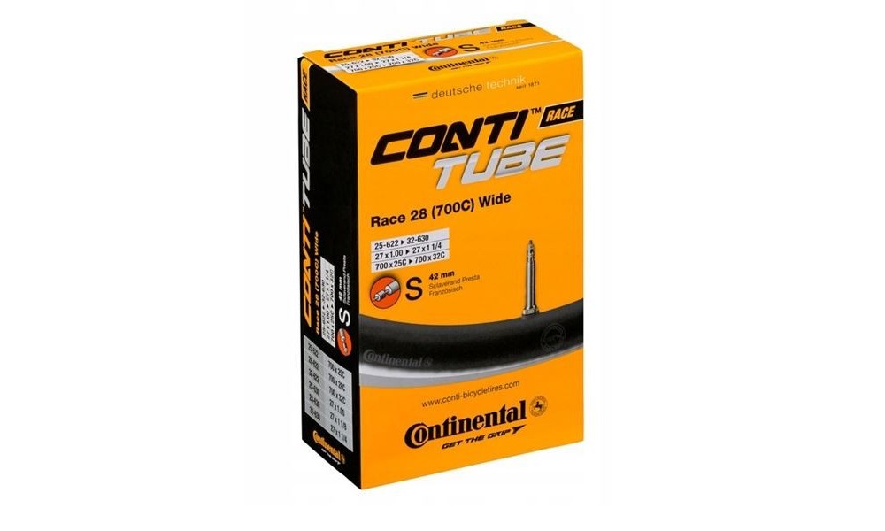 Dętka Continental 700x25/32C Race SV42