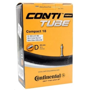 Dętka Continental Compact 18x1 1/4-1,75 32/47-355/400 DV 1