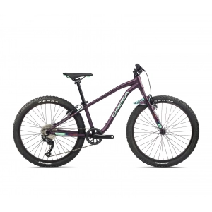 Rower młodzieżowy Orbea MX 24 Dirt 2023 fioletowo-zielony