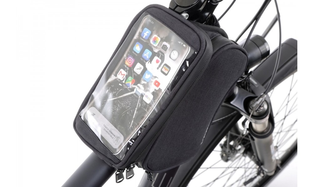 Sakwa podwójna na ramę na smartfona Verso PURUS