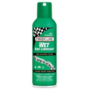 Olej do łańcucha Finish Line WET syntetyczny 240ml 1