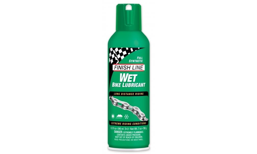 Olej do łańcucha Finish Line WET syntetyczny 240ml