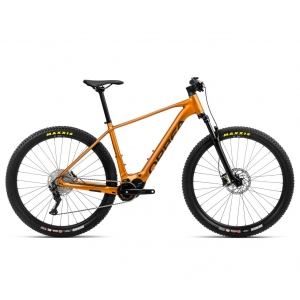 Rower górski elektryczny Orbea URRUN 40 2023 pomarańczowo-czarny