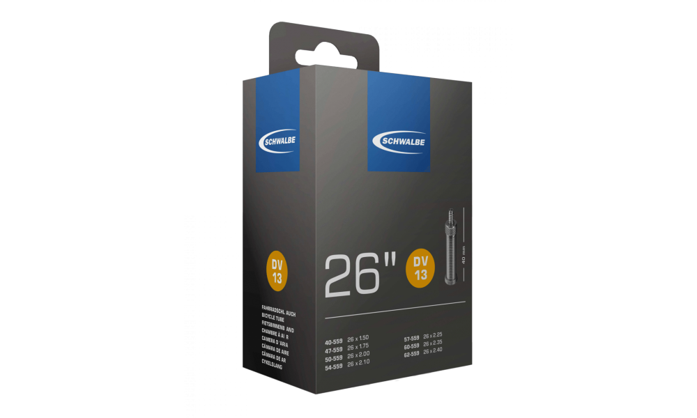 Dętka Schwalbe 26x1,50/2,50 DV (Dunlop) DV13