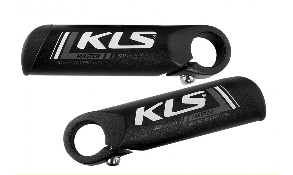 Rogi kierownicy KLS Master black