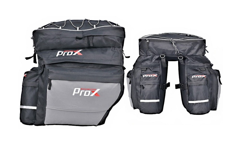 Sakwa Prox Montana 602 na bagażnik czarna 43L