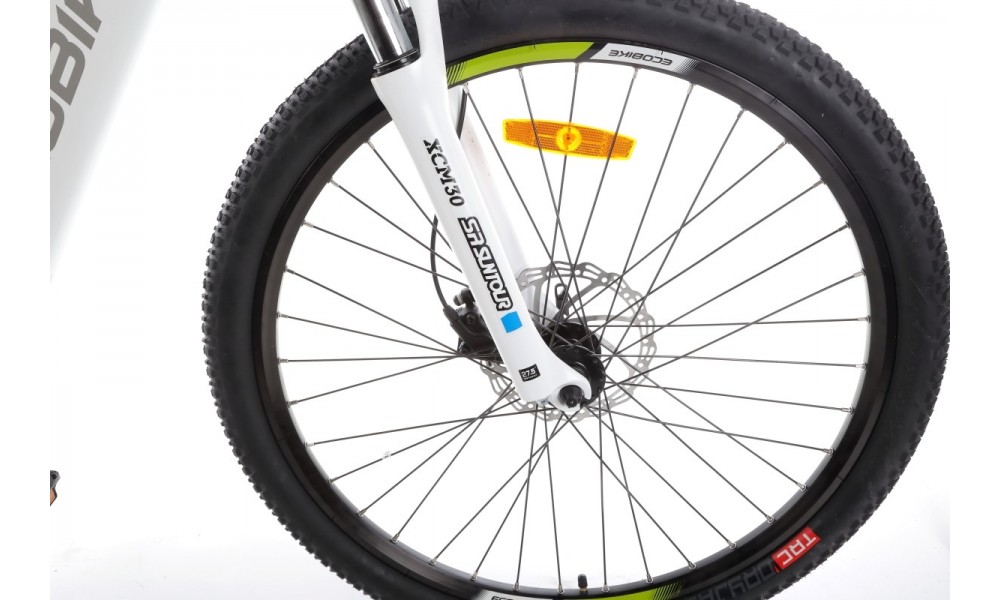 Rower górski elektryczny Ecobike SX3 - biały
