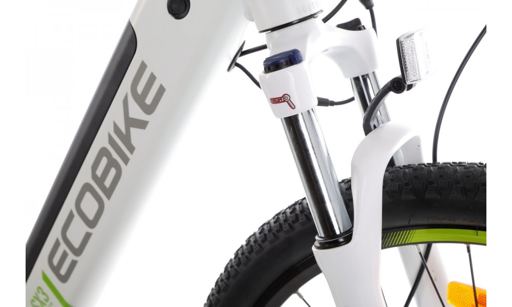 Rower górski elektryczny Ecobike SX3 - biały