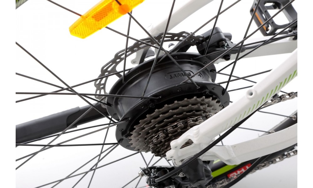 Rower górski elektryczny Ecobike SX3 - biały