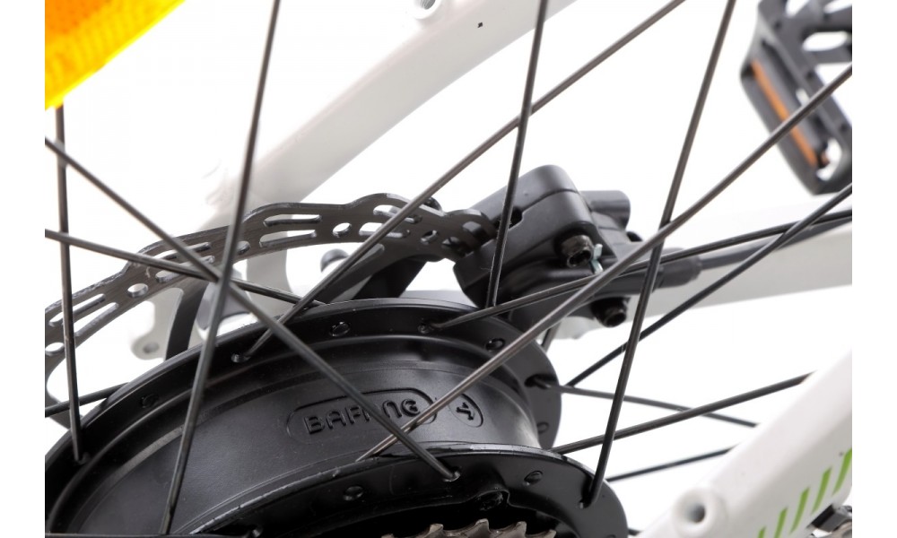 Rower górski elektryczny Ecobike SX3 - biały