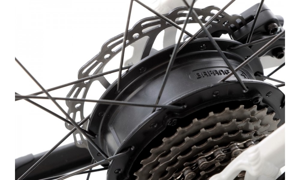 Rower górski elektryczny Ecobike SX3 - biały