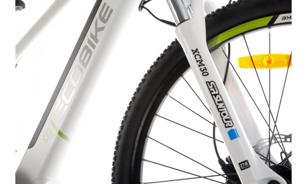 Rower górski elektryczny Ecobike SX3 - biały