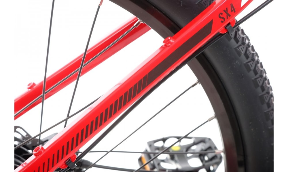 Rower górski elektryczny Ecobike SX4 - czerwony