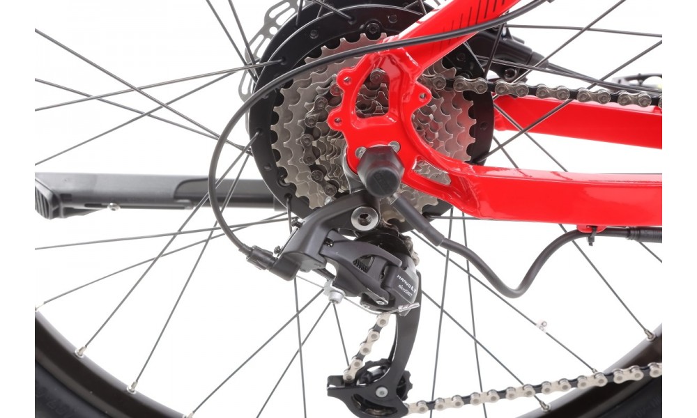 Rower górski elektryczny Ecobike SX4 - czerwony