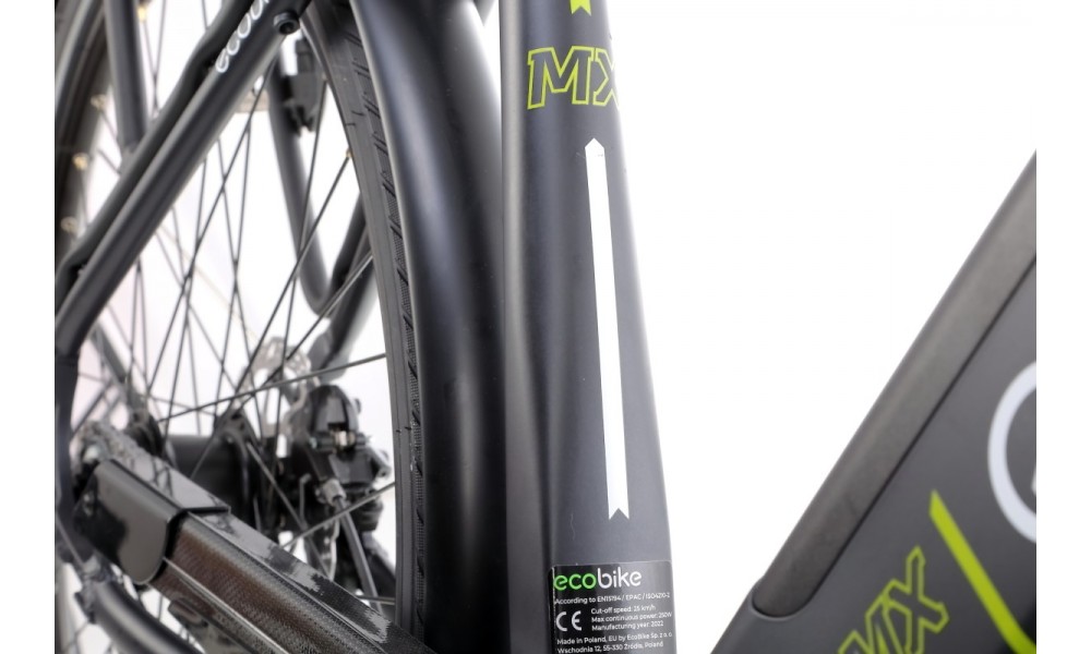 Rower trekkingowy elektryczny Ecobike MX 14Ah 2023 rama 20 cali