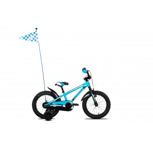 Rower dziecięcy Unibike Viking 2023 - niebieski-czarny
