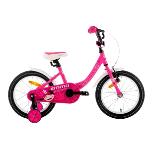 Rower dziecięcy Kellys Emma 2022 - różowy-biały