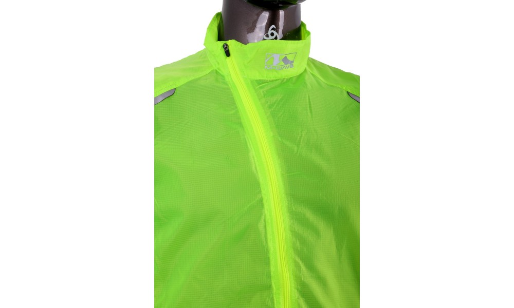 Kurtka rowerowa M-Wave WindWest żółta rozm. L