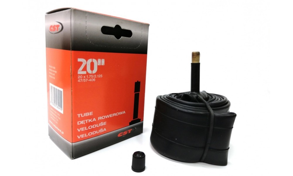 Dętka CST 20X1,75/2,125 AV (Schrader) 48mm TB-CS067