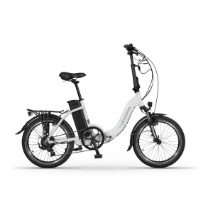 Rower składany elektryczny Ecobike Even 2023 15,5cala-14,5Ah biały