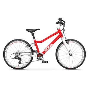 Rower dziecięcy Woom 4 20" MicroShift 2023 - czerwono-biały