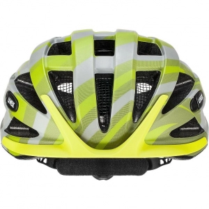 Kask rowerowy Uvex Air Wing CC - szaro-limonkowy 2