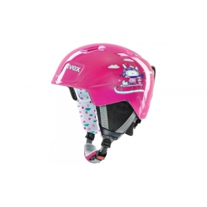 Kask narciarski dziecięcy Uvex Manic różowy
