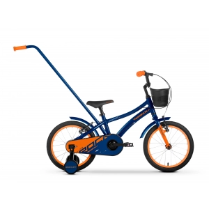 Rower dziecięcy Tabou Rocket Alu Lite 14 2022 - niebiesko-pomarańczowy