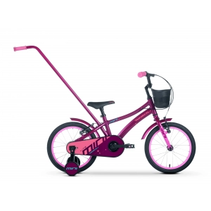 Rower dziecięcy Tabou Mini Alu Lite 18-2022 - fioletowy-różowy
