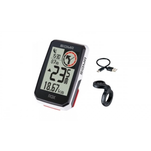 Licznik Sigma Rox 2.0 GPS white top mount set 1