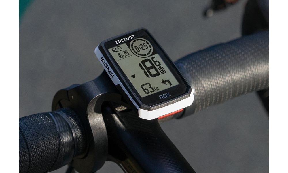 Licznik Sigma Rox 2.0 GPS white top mount set