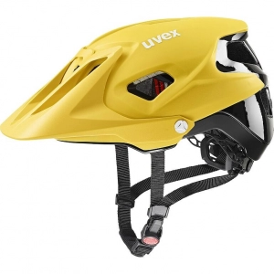 Kask rowerowy Uvex Quatro Integrale - żółty 1