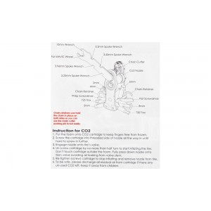 Klucze zestaw Beto BT-343-18w1 z dyszą CO2 2