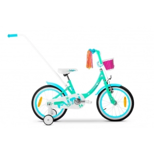 Rower dziecięcy Tabou Mini Alu 14 2023 - miętowo-niebieski