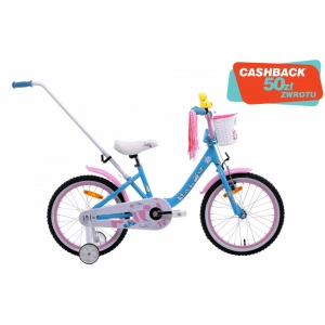 Rower dziecięcy Tabou Mini Alu 18 2022 - niebieski-różowy 1