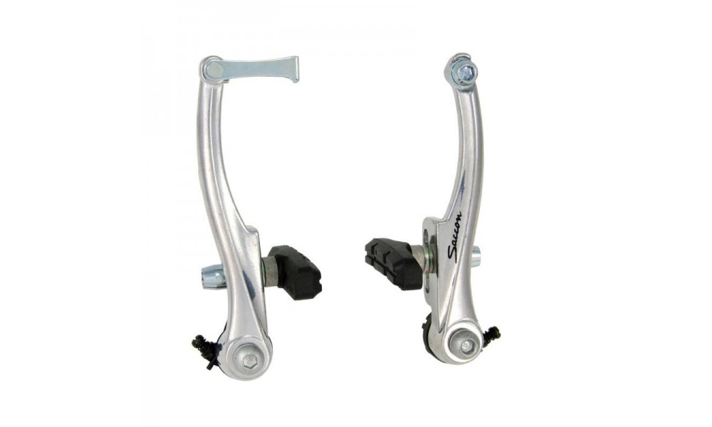 Szczęki hamulca V-Brake Saccon alu 110mm komplet