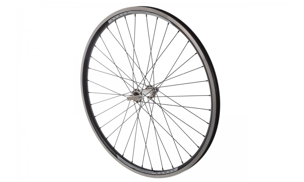 Koło przednie 26" MTB stożek, piasta alu QR