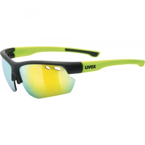 Okulary Uvex Sportstyle 115 czarny-żółty