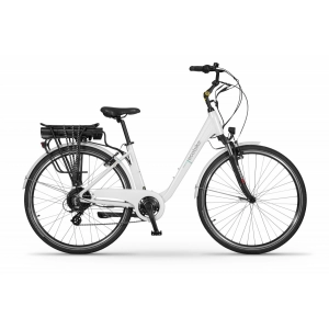 Rower miejski elektryczny Ecobike Traffic 2023 14,5Ah biały
