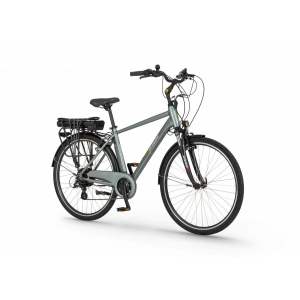 Rower miejski elektryczny Ecobike Traffic  Men 2023-19cali-bateria 14,5AH Greenway 2